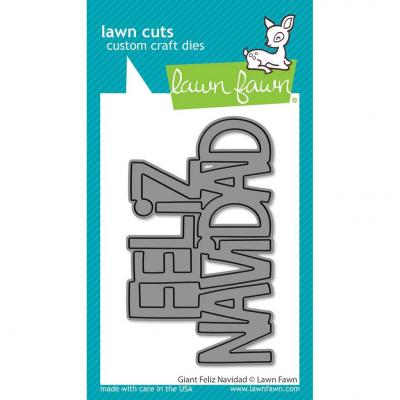 Lawn Fawn Cutting Dies - Giant Feliz Navidad